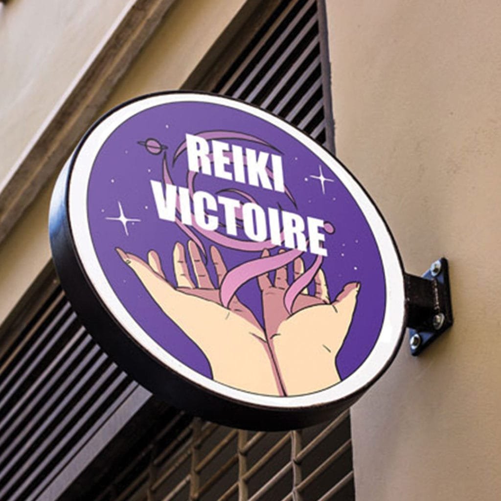 Logo Reiki Victoire