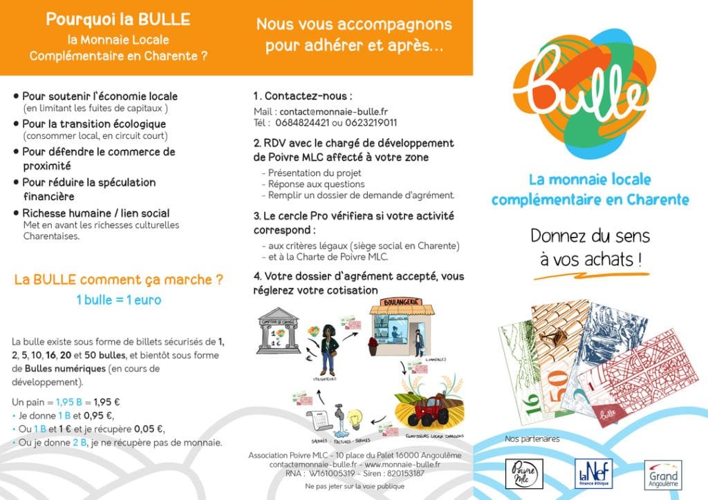 Flyers de la Bulle